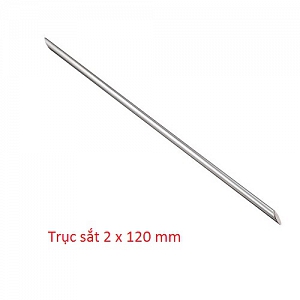 PKK207 Trục thép 2 x 120 mm