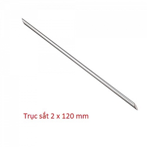  PKK207 Trục thép 2 x 120 mm   