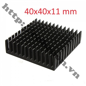 TNQ5 Tản Nhiệt Nhôm Đen 40x40x11mm