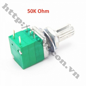  BT40 Biến Trở Đơn 50K Có Công Tắc 5 Chân