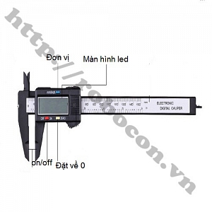 PKK243 Thước Kẹp Điện Tử Độ Chính ...