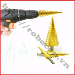 PKK323 Bộ 3 Mũi Khoan Bước Titanium ...