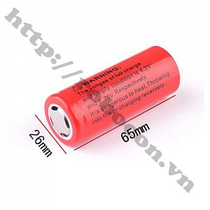 PPKP35 Pin Sạc 26650 3.7V 7200mAh Dung ...