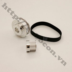 CBM21 Bộ Pulley Bánh Răng Nhôm 5mm ...