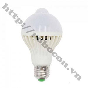 PKK359 Bóng Đèn LED Cảm Ứng Hồng Ngoại 7W