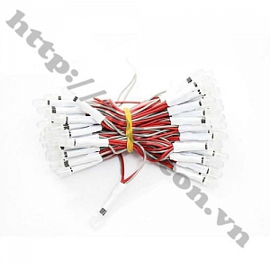 LED92 LED Liền Dây Phi 5 Màu Đỏ (100 Bóng)