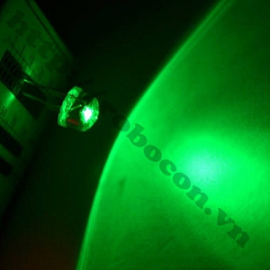 LED95 LED Lùn 8mm Xanh Lá