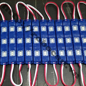 LED101 Dây Led Hắt Thanh 3 Bóng Xanh Dương