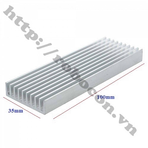 TNQ8 Tản Nhiệt Nhôm 100X35X10mm