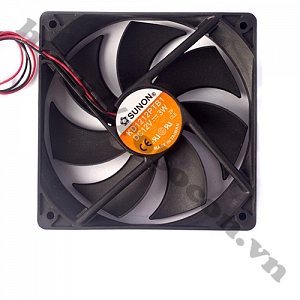 PKK437 Quạt Tản Nhiệt 120x120x25mm 12VDC- 3W