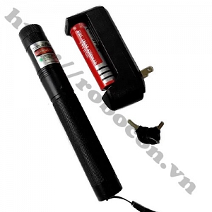 CBM30 Đèn pin Laser LASER 303 Kèm Pin, Sạc