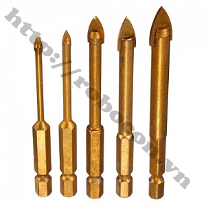 PKK445 Bộ 5 Mũi Khoan Kính Và ...