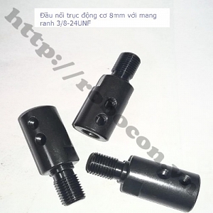 PKK551 Đầu Nối 3/8-24UNF Trục 8mm Với ...