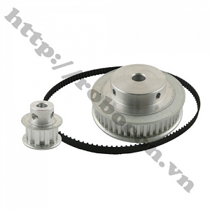 CBM50 Bộ Pulley Bánh Răng XL Trục ...