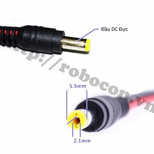 CO49 Dây Nguồn Camera Jack 5.5X2.1mm