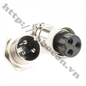 CO155 Jack GX16-3P (Cặp đực - cái)