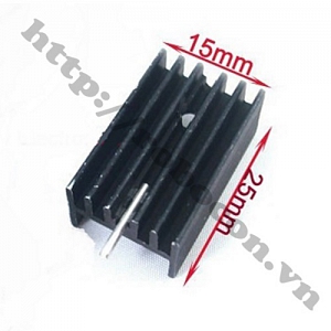  TNQ11 TẢN NHIỆT NHÔM 25X15X10MM  