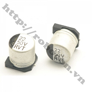 TD138 Tụ Nhôm 22UF 50V 6.3x5.4 mm