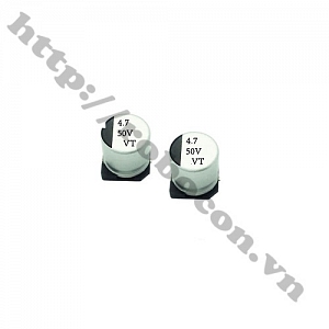 TD140 Tụ Nhôm 4.7UF 50V 4x4.5 MM