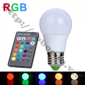 SPCN15 Bóng Đèn Led Đổi Màu Có Điều Khiển Từ ...