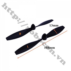 PKK626 Cặp Cánh Quạt Thuận Nghịch 108mm Trục 2mm
