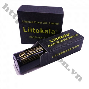 PPKP110 Pin Sạc 26650 Liitokala 3.7V 5000mAh ...