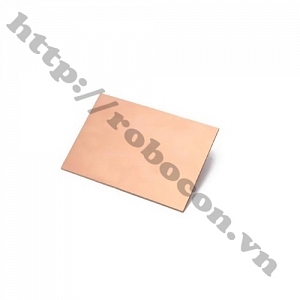 PCB22 Phíp Đồng Thủy Tinh Một Mặt FR4-10X15cm