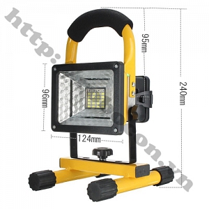 LED110 Đèn LED Xách Tay Tích Điện Siêu Sáng 30W