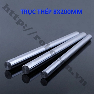 PKK708 Trục Thép 8x200mm