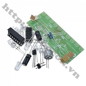 MDL295 BỘ MODULE MẠCH LED NHÁY THEO NHẠC CD4017 TỰ ...
