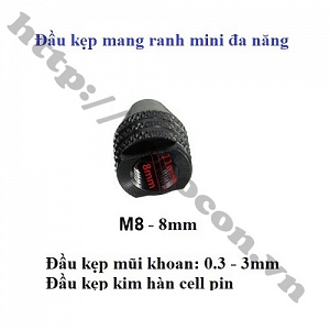 PKK774 ĐẦU KẸP MŨI KHOAN, ĐẦU MÀI, ...
