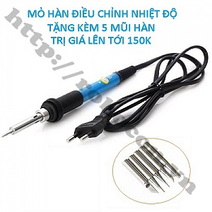  PKK311 Mỏ Hàn Điều Chỉnh Nhiệt Độ 936-60W (Tặng Kèm ...