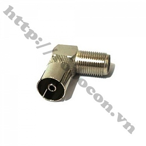 CO227 GIẮC CẮM ANGTEN TV F5 RF CỔNG CÁI VUÔNG ...