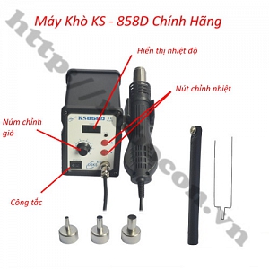 PKK793 Máy Khò KS - 858D Chính Hãng