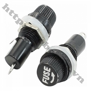  CC37 Hộp Đựng Cầu Chì 5x20mm 250V