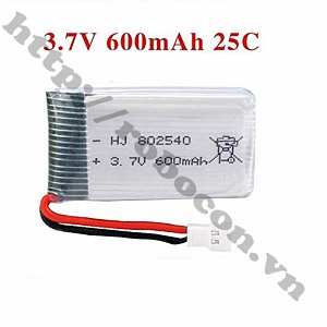 PPKP178 PIN LIPO 802540 3,7V – 600MAH DÒNG XẢ 25C ...