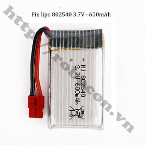 PPKP179 PIN LIPO 802540 3,7V – 600MAH DÒNG XẢ 25C ...