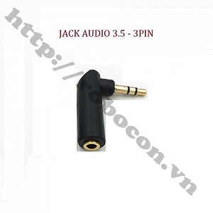  PKAT110 ĐẦU NỐI JACK AUDIO 3.5 VUÔNG GÓC – 3P ...