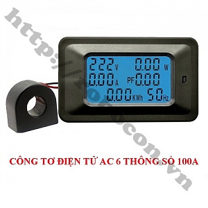 MDL308 Công Tơ Điện Tử AC Đo 6 Thông số ...