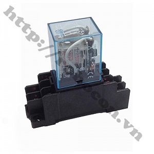 CBM110 Relay Trung Gian 220V 10A 8 Chân Kèm Đế ...