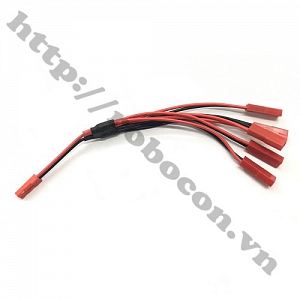 CO231 DÂY CHIA JST-2P 1 ĐỰC RA 5 CÁI