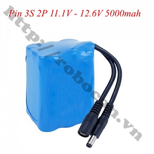  CBM119 Pin Sạc Lithium 3S 2P 18650 11.1V-12.6V 5000mah 