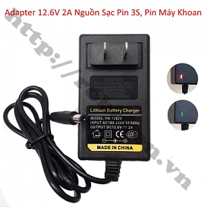 NG95 Adapter 12.6V 2A Nguồn Sạc Pin 3S, Pin Máy ...