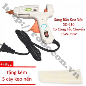 CBM123 Combo Súng Bắn Keo Nến SD-A610 ...