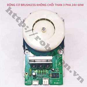  PKK863 ĐỘNG CƠ BRUSHLESS KHÔNG CHỔI THAN 3 PHA 24V ...