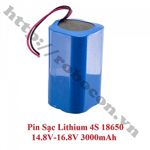  CBM131 Pin Robocon – Pin Sạc Lithium 4S 18650 14.8V-16.8V ...
