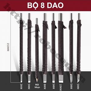PKK556 Bộ Dao Tiện Chuyên Dụng 8 ...