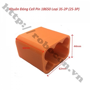  PPKP224 Khuôn Nhựa Đóng Cell Pin 18650 3S 2P (6 ...