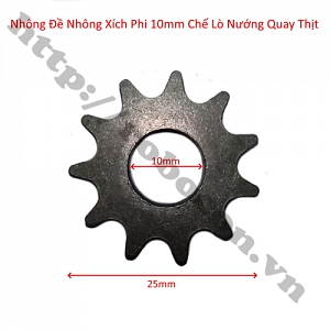 PKK884 Nhông Đề Nhông Xích Phi 10mm ...