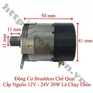 PKK895 Động Cơ Brushless Chế Quạt Trục ...